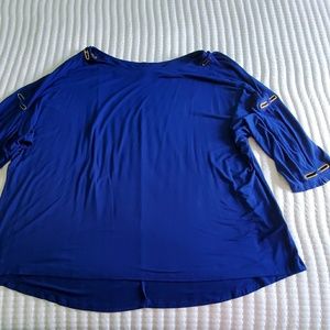 Royal Blue Top
